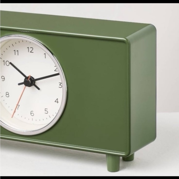 Table Clock Green- Hearth & Hand with Magnolia - Picture 4 of 5